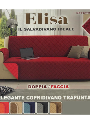 Copridivano salvadivano Giorgio Camani double-face 1-2-3-4 posti Elisa 0748