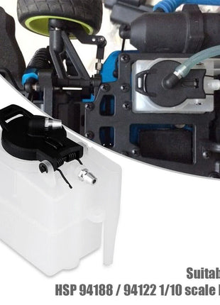 1/10 Plastic RC 02004 Fuel Tank For HSP 1:10 Nitro On-Road Car Buggy Truck General use for gasoline vehicles Toy Car Accessories - Riparo82