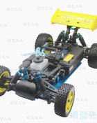 1/10 RC Four-Wheel Drive Two-Speed Model Toy Car Methanol Oil Off-Roadat Car Fuel Frame HSP 94166 - Riparo82