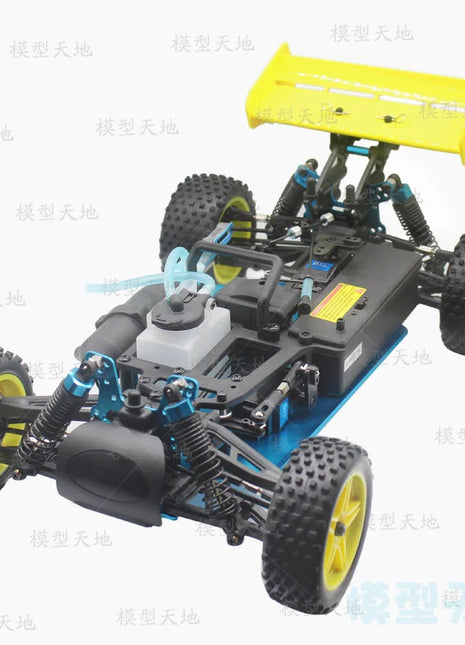 1/10 RC Four-Wheel Drive Two-Speed Model Toy Car Methanol Oil Off-Roadat Car Fuel Frame HSP 94166 - Riparo82