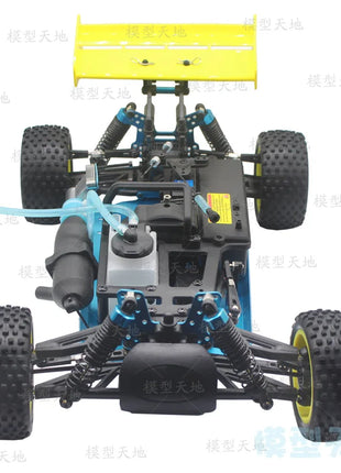 1/10 RC Four-Wheel Drive Two-Speed Model Toy Car Methanol Oil Off-Roadat Car Fuel Frame HSP 94166 - Riparo82