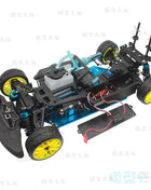 1/10 RC Four-Wheel Drive Two-Speed Model Toy Car Methanol Oil Racing Flat Car Fuel Frame Differential Gearbox SP 94122 - Riparo82