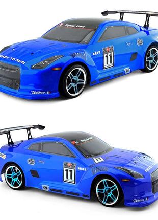 1/10 RC Four-Wheel Drive Two-Speed Model Toy Car Methanol Oil Racing Flat Car Fuel Frame Differential Gearbox SP 94122 - Riparo82