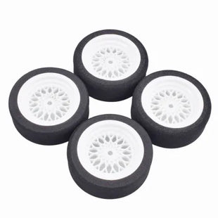 1/10 flat running sponge tire RC tire professional racing unlimited HSP94,123 Sakura D4 Tiangong TT02 flat sports car - Riparo82