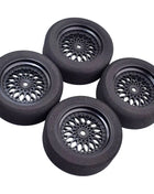 1/10 flat running sponge tire RC tire professional racing unlimited HSP94,123 Sakura D4 Tiangong TT02 flat sports car - Riparo82