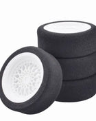 1/10 flat running sponge tire RC tire professional racing unlimited HSP94,123 Sakura D4 Tiangong TT02 flat sports car - Riparo82