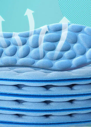 1/2Pair Massage Memory Foam Insoles for Shoes Sole Breathable Cushion Sport Insoles Feet Orthopedic Insoles Men Women Shoe Pads - Riparo82