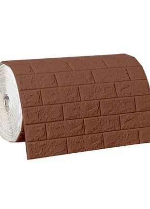 1/5/10m/Roll Retro 3D Wall Sticker Imitation Brick Plane Wall Sticker Furniture Stickers Wallpaper for Wall Living Room Kitchen - Riparo82