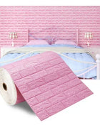 1/5/10m/Roll Retro 3D Wall Sticker Imitation Brick Plane Wall Sticker Furniture Stickers Wallpaper for Wall Living Room Kitchen - Riparo82