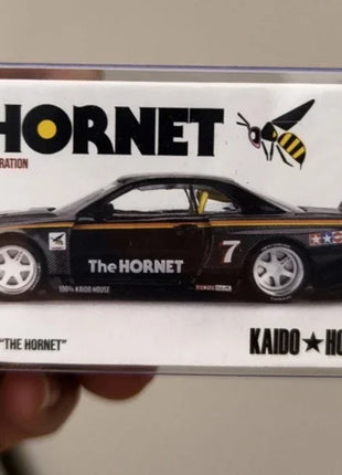1:64 GTR34 V1 Hornet V1#7 Diecast Car Alloy Car Decor Figurine Collectable Toy - Riparo82