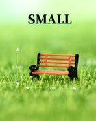 1 PC Miniature Bench Stools Micro Landscapes Resin Chair Crafts Succulents Bonsai Doll House Park Chair Figurines Home Decor New - Riparo82