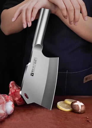 1 PC heavy-duty bone cutting knife, household stainless steel thickened bone cutting knife, kitchen specific bone cutting knife - Riparo82