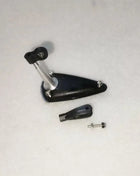 1 Sets Aluminum adjustable Rocker arm with bearing & chuck with triangular seat for Nitro Gasoline RC Airplane Fixing Wing Plane - Riparo82