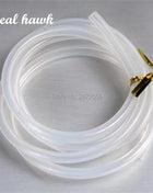 100/200mm RC Silicone Fuel Line Oil Tube Fuel Pipe Hose for Gas Engine Nitro Engine Glow RC Model Parts - Riparo82