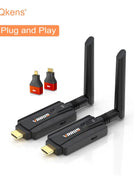 1080P 5G 200m Wireless WiFi HDMI Audio Video Transmitter Receiver Extender Adapter for PS4 Camera DVD Laptop PC To TV Projector - Riparo82