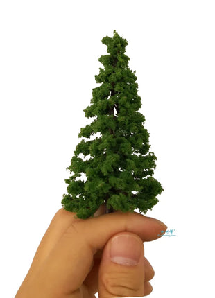 10pcs 1:87 Scale Simulation Pine Model Cedar Trees Landscape Miniature Train Railway Layout Scenery Dioramas Diy Decor mixed - Riparo82