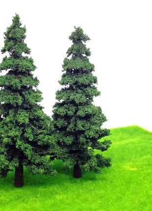 10pcs 1:87 Scale Simulation Pine Model Cedar Trees Landscape Miniature Train Railway Layout Scenery Dioramas Diy Decor mixed - Riparo82