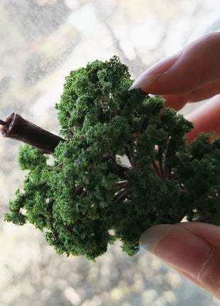 10pcs 1:87 Scale Simulation Pine Model Cedar Trees Landscape Miniature Train Railway Layout Scenery Dioramas Diy Decor mixed - Riparo82