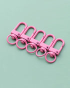 10pcs 33mm Metal Lobster Claw Clasps Swivel Lanyards Trigger Snap Hooks for DIY Bag Key Chains Rings Connector Jewelry Making - Riparo82