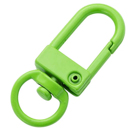 10pcs 33mm Metal Lobster Claw Clasps Swivel Lanyards Trigger Snap Hooks for DIY Bag Key Chains Rings Connector Jewelry Making - Riparo82