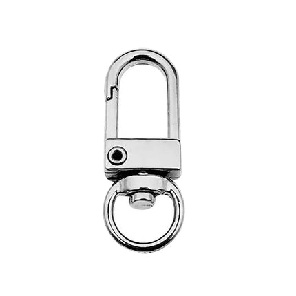 10pcs 33mm Metal Lobster Claw Clasps Swivel Lanyards Trigger Snap Hooks for DIY Bag Key Chains Rings Connector Jewelry Making - Riparo82