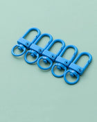 10pcs 33mm Metal Lobster Claw Clasps Swivel Lanyards Trigger Snap Hooks for DIY Bag Key Chains Rings Connector Jewelry Making - Riparo82