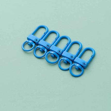 10pcs 33mm Metal Lobster Claw Clasps Swivel Lanyards Trigger Snap Hooks for DIY Bag Key Chains Rings Connector Jewelry Making - Riparo82