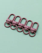 10pcs 33mm Metal Lobster Claw Clasps Swivel Lanyards Trigger Snap Hooks for DIY Bag Key Chains Rings Connector Jewelry Making - Riparo82