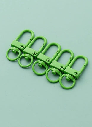 10pcs 33mm Metal Lobster Claw Clasps Swivel Lanyards Trigger Snap Hooks for DIY Bag Key Chains Rings Connector Jewelry Making - Riparo82