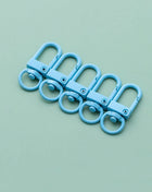 10pcs 33mm Metal Lobster Claw Clasps Swivel Lanyards Trigger Snap Hooks for DIY Bag Key Chains Rings Connector Jewelry Making - Riparo82