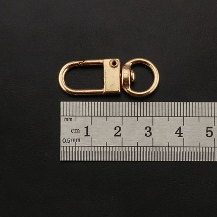 10pcs 33mm Metal Lobster Claw Clasps Swivel Lanyards Trigger Snap Hooks for DIY Bag Key Chains Rings Connector Jewelry Making - Riparo82