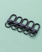 10pcs 33mm Metal Lobster Claw Clasps Swivel Lanyards Trigger Snap Hooks for DIY Bag Key Chains Rings Connector Jewelry Making - Riparo82