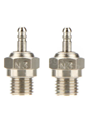 10pcs/Lot Hot Glow Plugs No.3# N3 N4 Models SH Vertex Nitro Parts Redcat HSP 70117 Remote Control RC Car - Riparo82