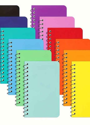 24 piccoli quaderni a spirale, quaderni tascabili 3x5 con pagine a righe, blocchi da 60 fogli per accessori per la casa, l'ufficio e la scuola