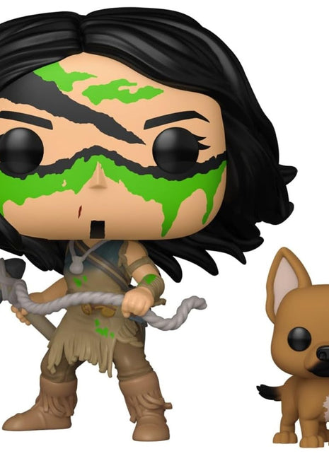 Funko Pop ! Plus - Prey - Naru with Sarii (1910) "Glows In The Dark" Vinyl Figure 10cm