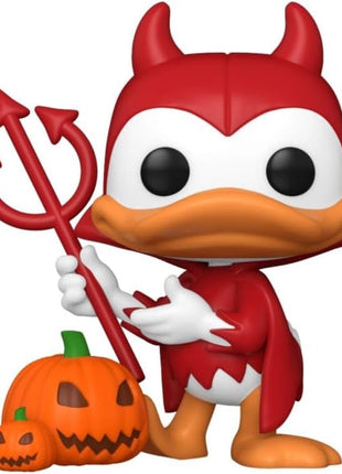 Funko Pop ! Disney - Mickey and friends - Devil Donald With Pumpkin (1446) - Vinyl figure 10 cm