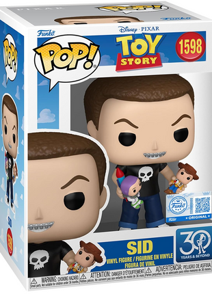 Funko Pop ! Disney Pixar - Toy Story - (1598) Sid - Vinyl Figure Statuetta 10cm