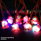 Glowing Christmas Necklace