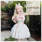 White Three-piece Set / Free Size
