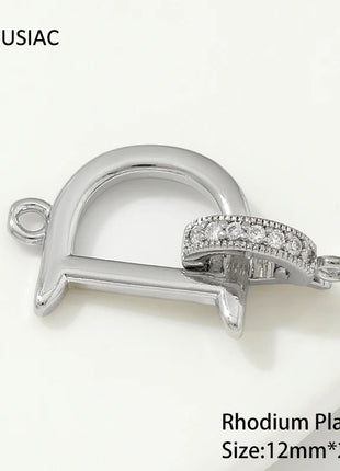 18K Gold Plated Bracelet Clasps DIY Jewelry Findings - Riparo82