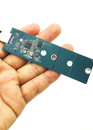 1PCS M.2 to USB Adapter B Key M.2 SSD Adapter USB 3.0 No Cable Needed USB to 2280 M2 SSD Drive Adapter NGFF Converter SSD Reader - Riparo82