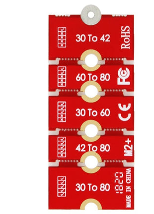 1Pcs M2 M2PLUS NGFF NVME M.2 Extended Transfer 2230, 2242, 2260, 2280 Aircraft M2 CHANGE LONG SIZE U.2 M3 M.3 SSD 24BB - Riparo82