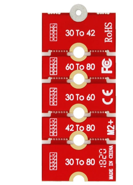 1Pcs M2 M2PLUS NGFF NVME M.2 Extended Transfer 2230, 2242, 2260, 2280 Aircraft M2 CHANGE LONG SIZE U.2 M3 M.3 SSD 24BB - Riparo82