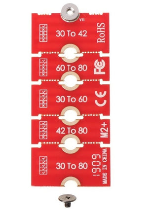 1Pcs M2 M2PLUS NGFF NVME M.2 Extended Transfer 2230, 2242, 2260, 2280 Aircraft M2 CHANGE LONG SIZE U.2 M3 M.3 SSD 24BB - Riparo82