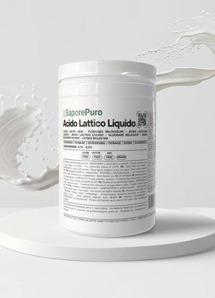 Acido Lattico Liquido Alimentare | SaporePuro
