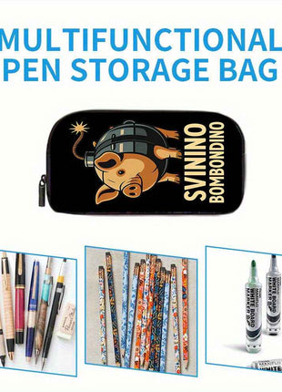 Set di 3 pezzi di Tralalero Tralala&Italian Brainrot, zaino a fumetti di grande capacità, 1*borsa per il pranzo, 1*penne, perfetto per regali di vacanza o compleanno, per la quotidiana andata al lavoro