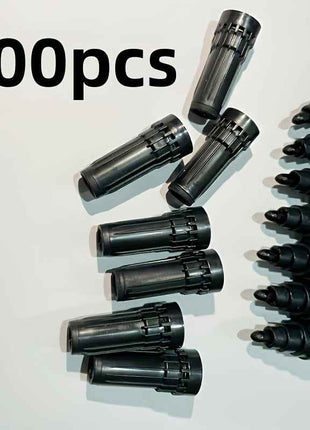 100 pezzi di pennarelli impermeabili, 2 mm, adatti per carta, metallo, vetro, ecc., ritorno a scuola, forniture per lo studio, colori scolastici, pennarelli, cancelleria, penne per scrivere, pennarelli colorati.