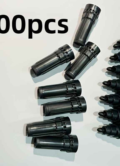 100 pezzi di pennarelli impermeabili, 2 mm, adatti per carta, metallo, vetro, ecc., ritorno a scuola, forniture per lo studio, colori scolastici, pennarelli, cancelleria, penne per scrivere, pennarelli colorati.