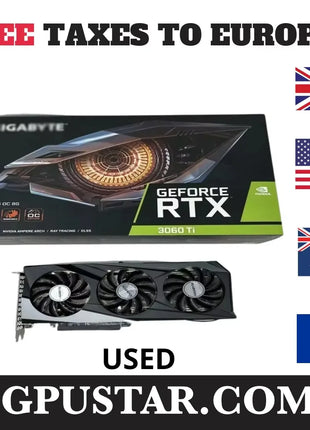 2024 USED GIGABYTE GeForce RTX 3070 GAMING OC 8G GDDR6 Graphics Card - Riparo82