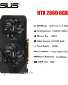2024 Used ASUS RTX 2060 Super 6GB 8GB 12GB GDDR6 192bit Video Cards GPU Graphic Card RTX2060 - Riparo82
